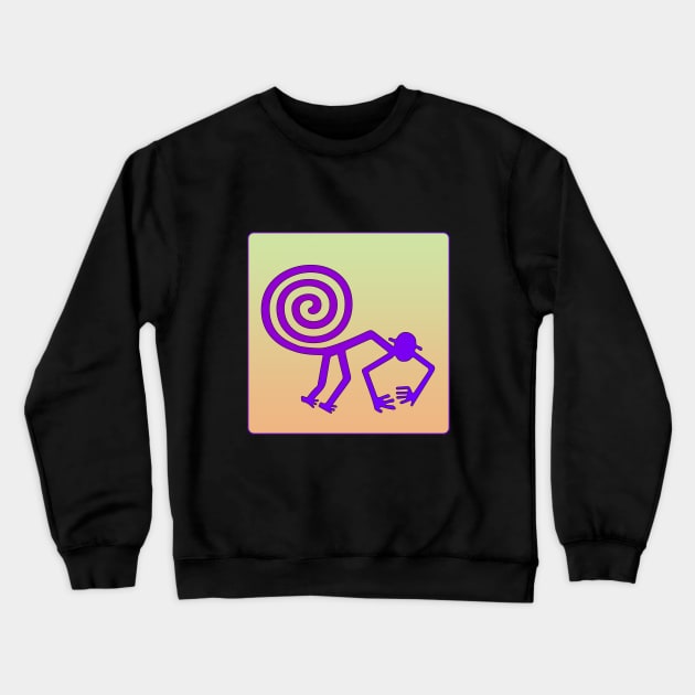 Nazca Monkey Crewneck Sweatshirt by Erno
